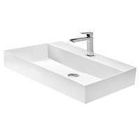 Slagter Elegance square wastafel 80x46 cm