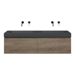 Slagter Juno/arezzo-q xl badmeubel 140x46 cm