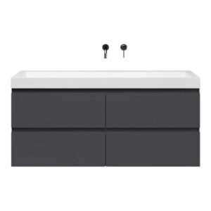 Slagter Ziva/palermo-q badmeubel 140x46 cm