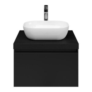 Slagter Juno/xylo badmeubel 60x46 cm met Solero waskom greeploos