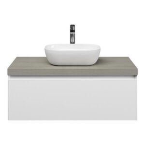 Slagter Juno/xylo badmeubel 100x46 cm met Solero waskom greeploos