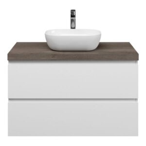 Slagter Ziva/xylo badmeubel 100x46 cm met Solero waskom greeploos